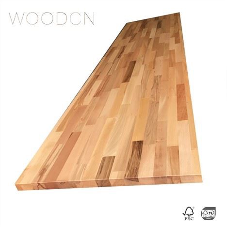 Taulell de carnisseria de fusta de faig sòlid Top