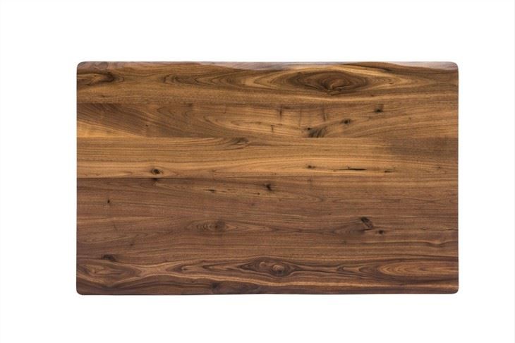 China Black Walnut Live Edge Office Desk Top Factory