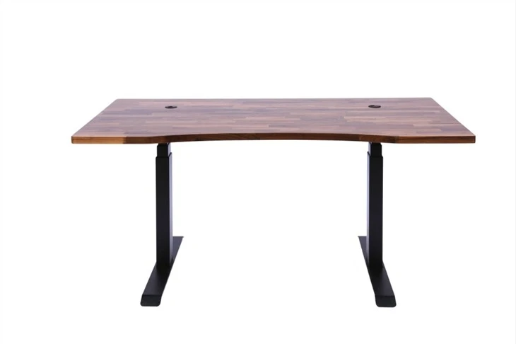 Solid Black Walnut Office Desk Top For Sale 