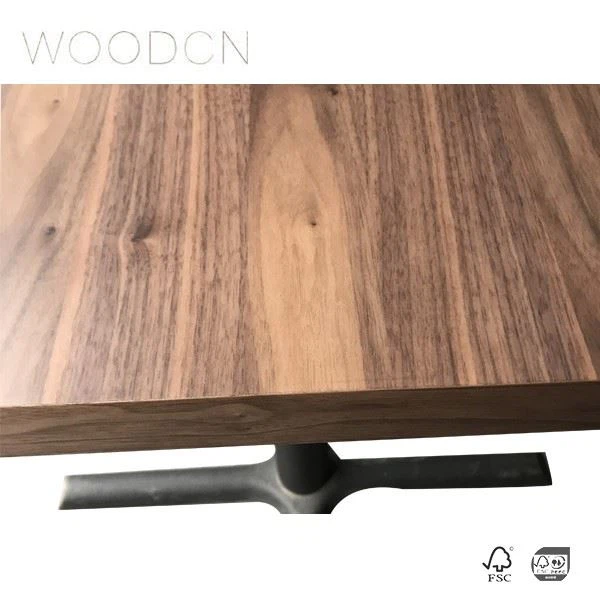 Veneer Recycle Old Elm Wood Dining Table Top